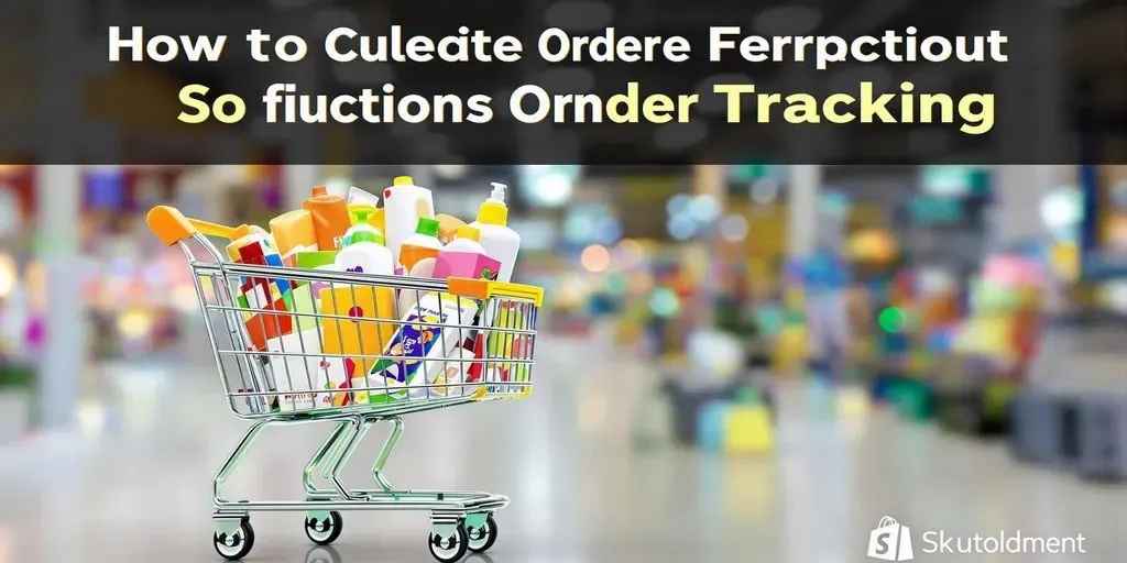 Colorful shopping cart on a digital background.