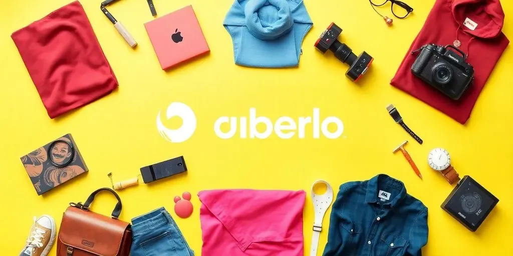 Various Oberlo products displayed for an engaging e-commerce theme.