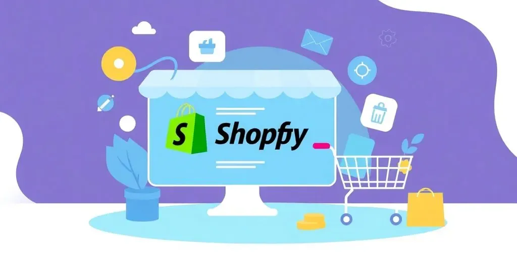 Visual elements of Shopify’s basic plan for 2025.