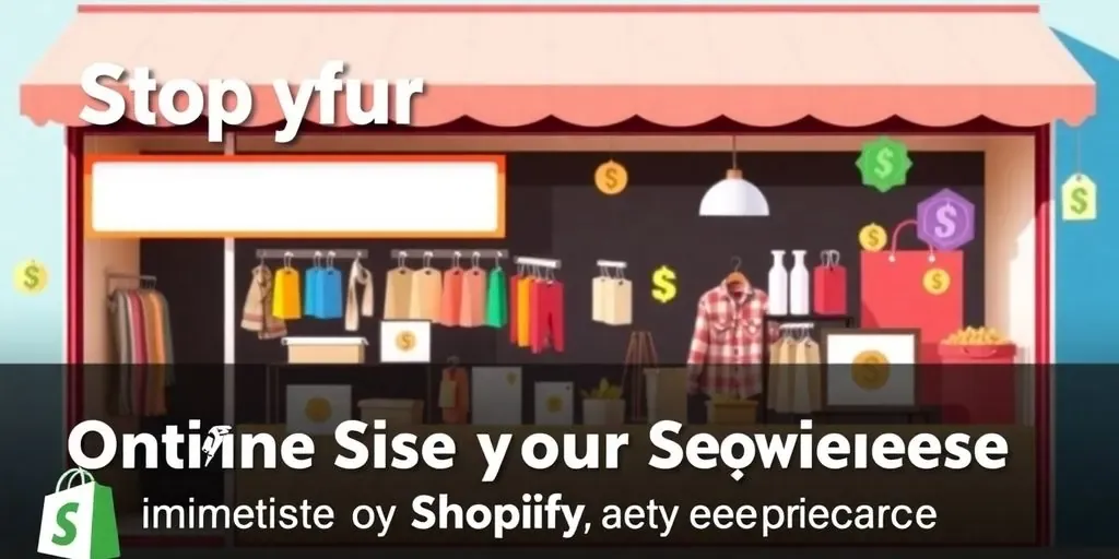 Digital storefront with products and shopping elements.