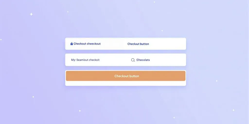 Minimalist online shopping checkout interface without express buttons.