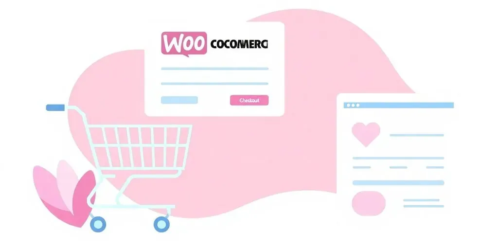WooCommerce cart and checkout interface for online shopping.